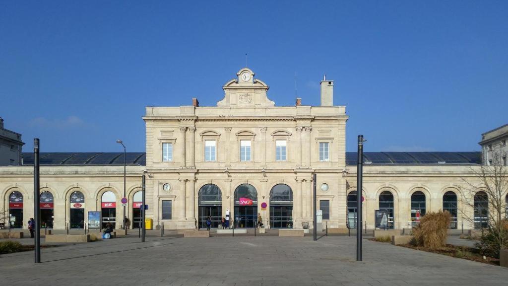 Charmant Studio Proche Gare Centre, Centre Ville Et Lycee Roosevelt Ρενς Εξωτερικό φωτογραφία